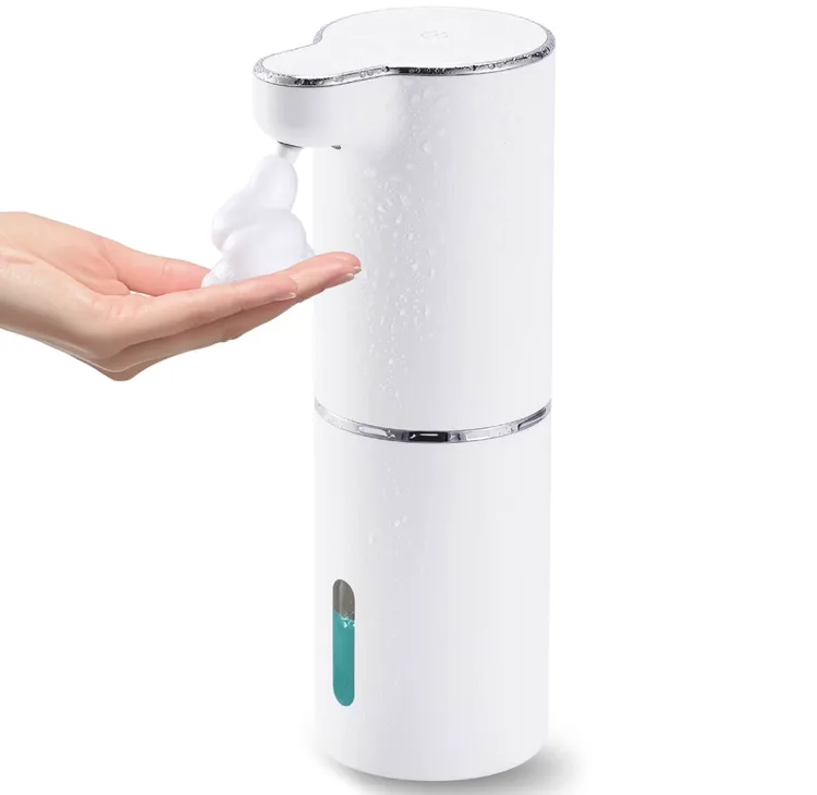 Automatic Touchless Foaming Soap Dispenser - USB Rechargeable Smart Sensor Hand Wash Pump (Waterproof), image 1